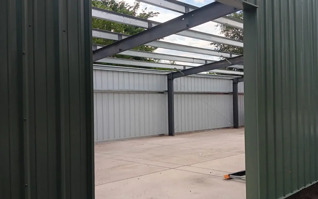 Commercial Utility Building steel building in Colorado Springs, CO
