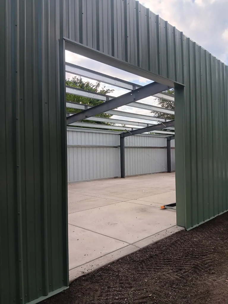 Commercial Utility Building steel building in Colorado Springs, CO