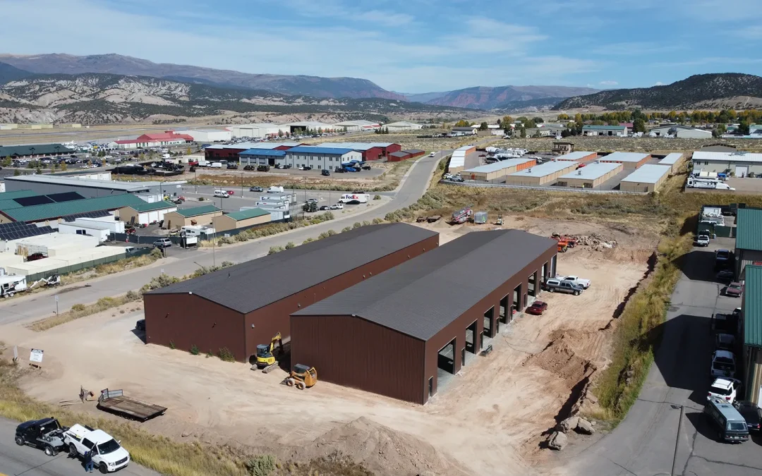 Commercial / Flex Garage Space steel building in Gypsum, CO