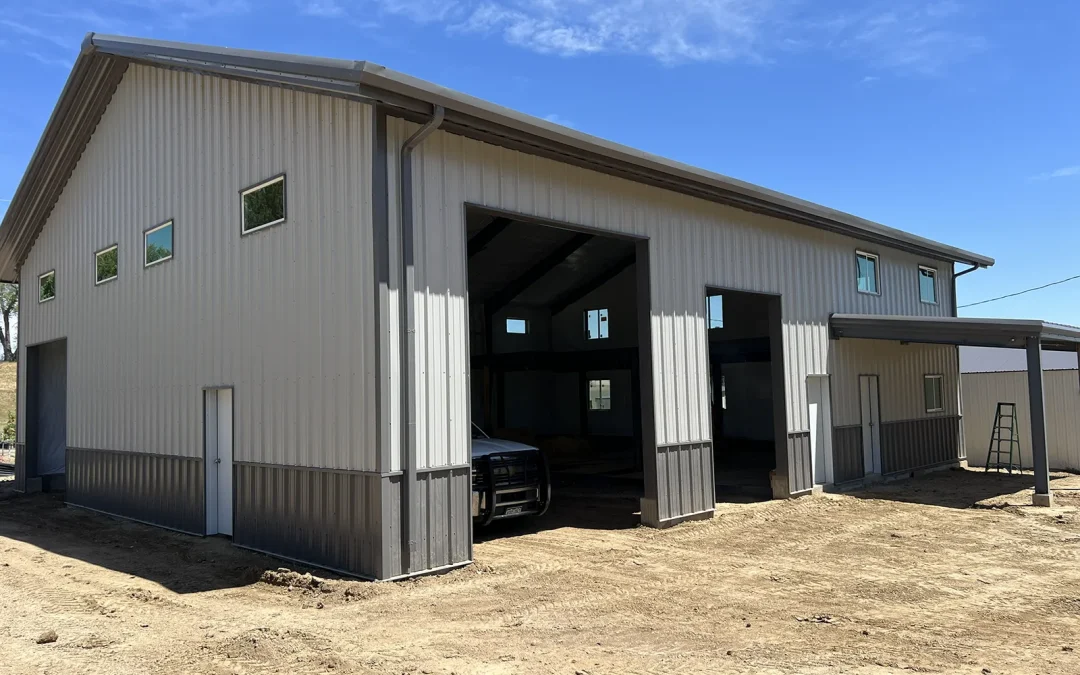 Agricultural Storage / Guest House steel building in Longmont, CO