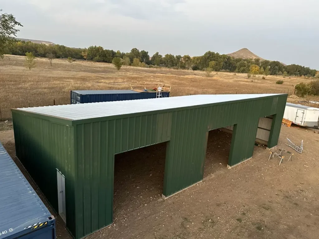 Commercial / Shop steel building in Longmont, CO