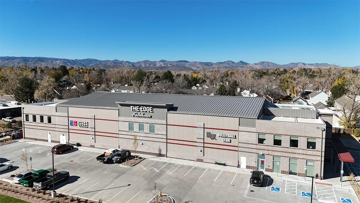 Steel sports complex in Littleton, Colorado